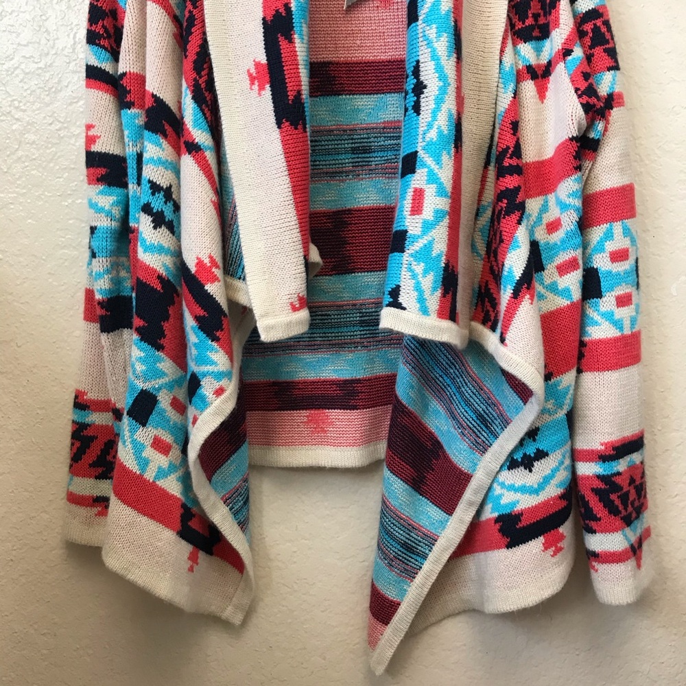 Moon Collection Multicolor Aztec Cardigan - Picture 3 of 9